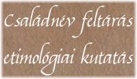 csal�dn�v jelent�s etimol�gia
